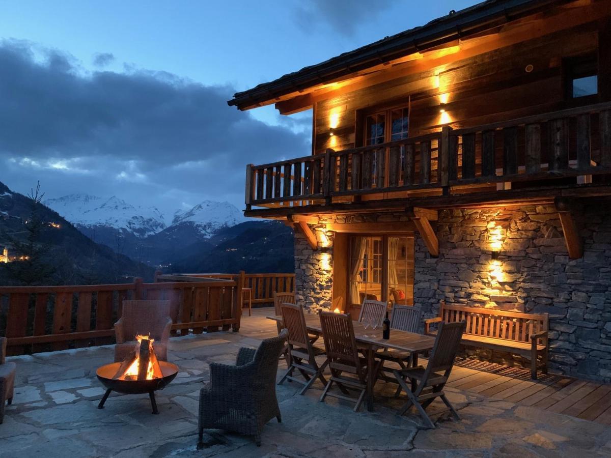 Chalet Ruitor, Chalet 500 M2 Luxueux De Caractere Сент-Фуа-Тарентез Экстерьер фото